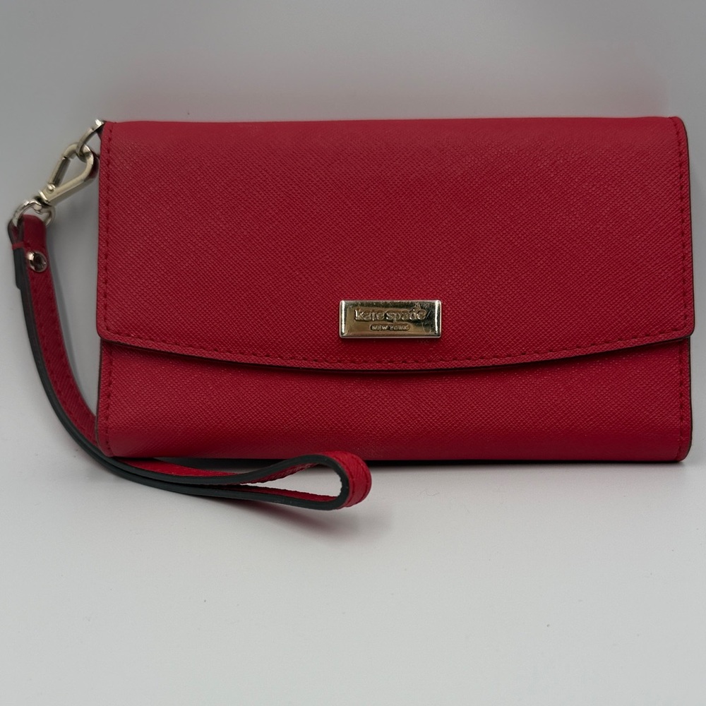 Kate Spade Cherry Red Wristlet